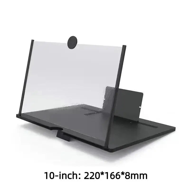 Foldable HD Phone Screen Magnifier – 3-4X Blue Light Filter