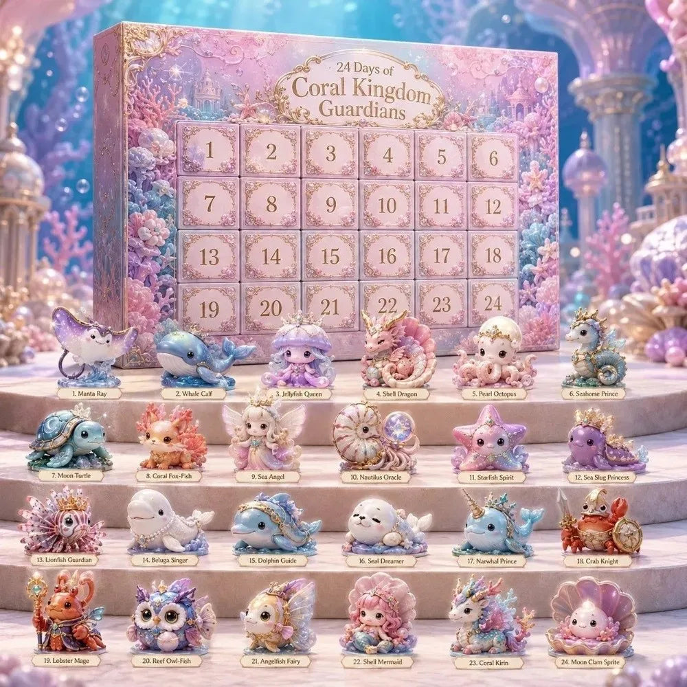 24-Day Dog Advent Calendar 2026 | Christmas Countdown Figurines