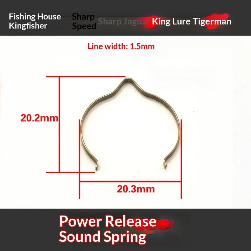 Stainless Steel Sound Click Holder – Fishing Reel Spring Part