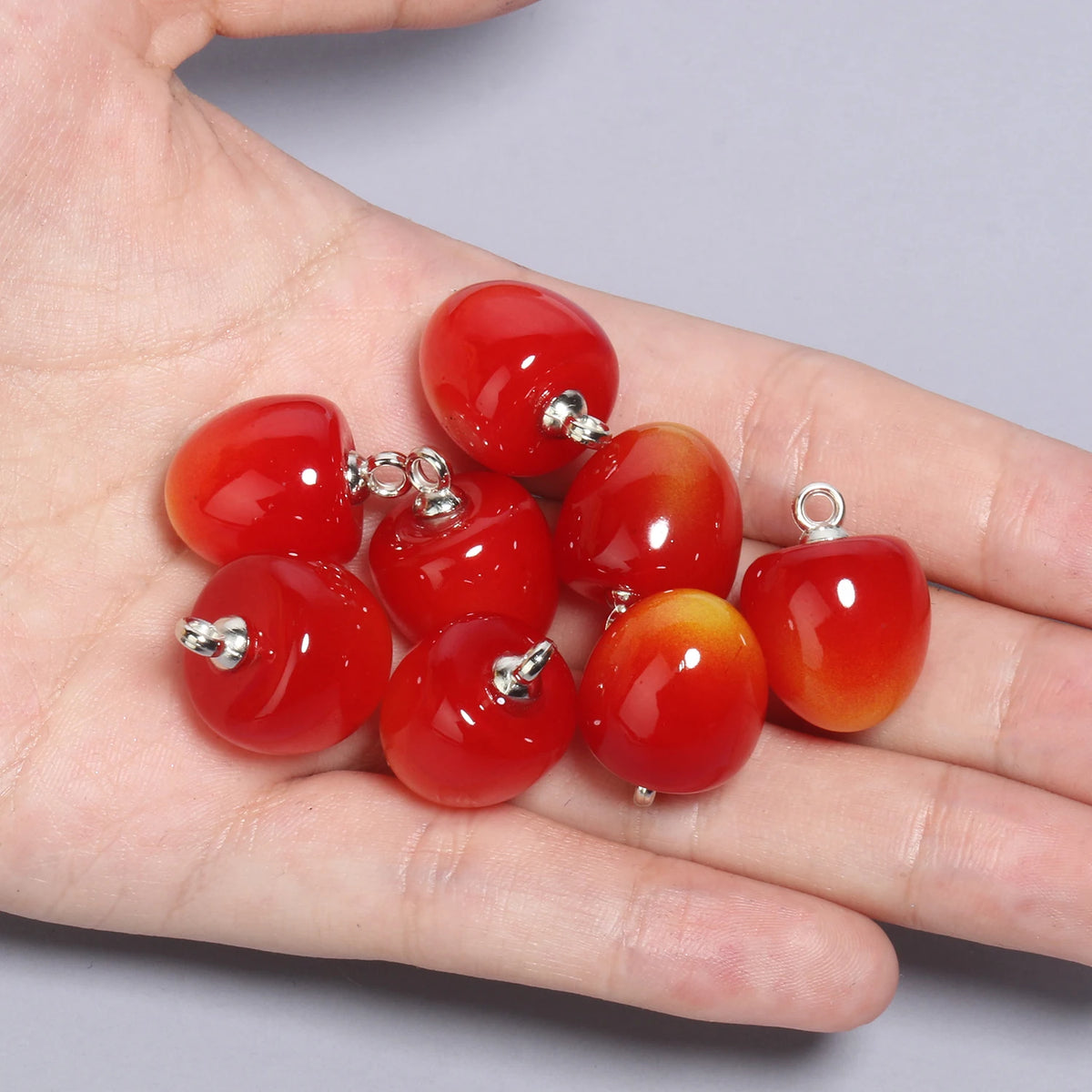 Resin Star Charms Candy Color DIY Jewelry Pendants – 10pcs