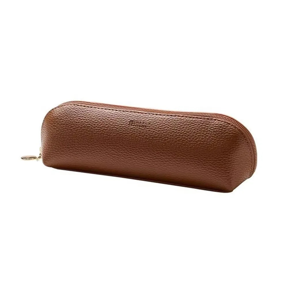 Waterproof PU Leather Makeup Brush Bag – Multi-Pocket Case