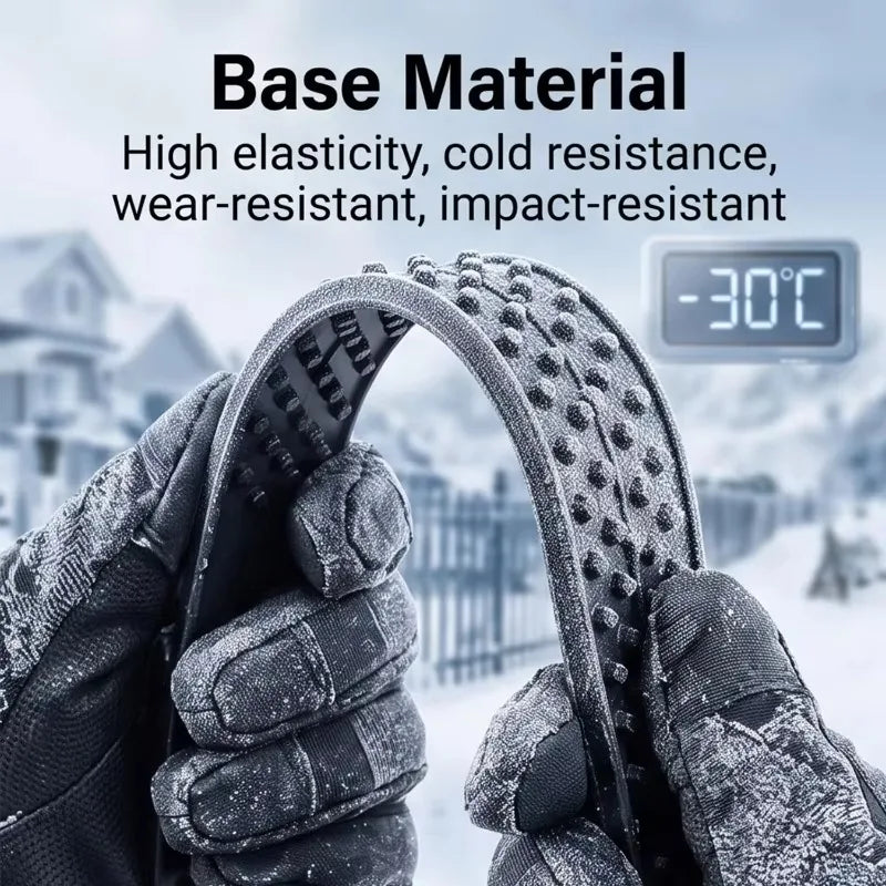 Universal Snow Tire Chains for Car, Scooter & Motorcycle