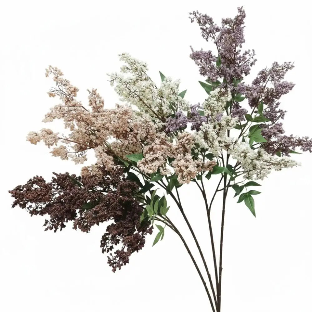 Artificial Nandina Berry Branch – Faux Silk Stem 110cm