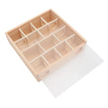 Wooden Hamster Tunnel Maze with Clear Panel – 25×25cm