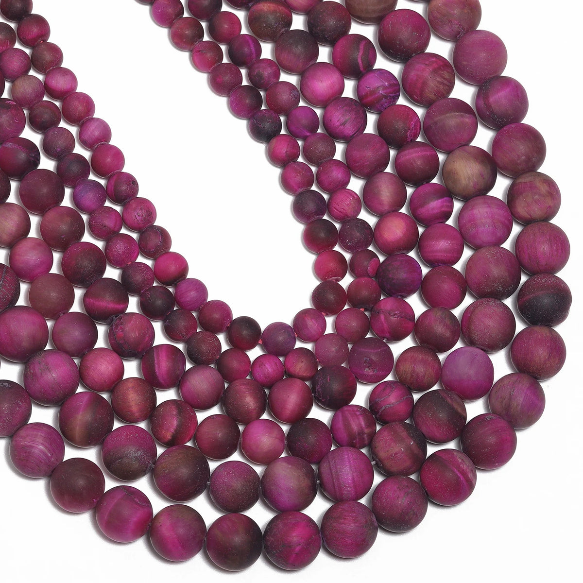 Tiger Eye Stone Round Beads 6/8/10mm | DIY Jewelry Making