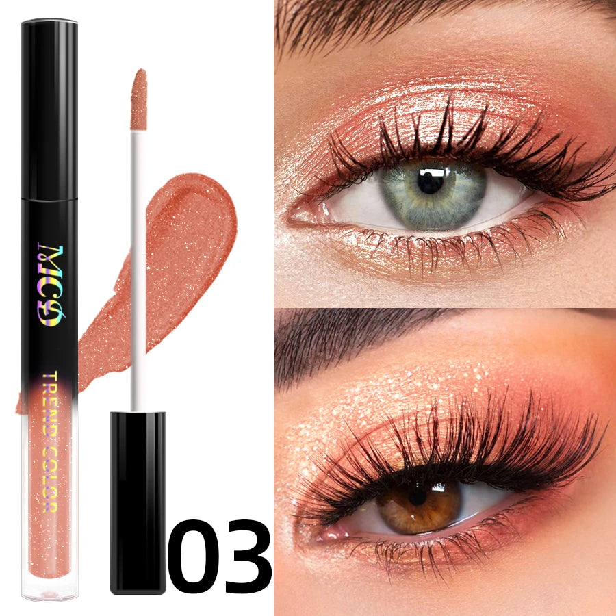 MCD Waterproof Liquid Eyeshadow Pen – 13 Glitter Shimmer Colors