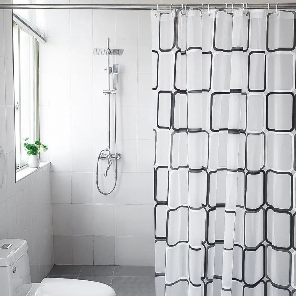PEVA Shower Curtain – Waterproof & Mildew-Resistant | SAMMY