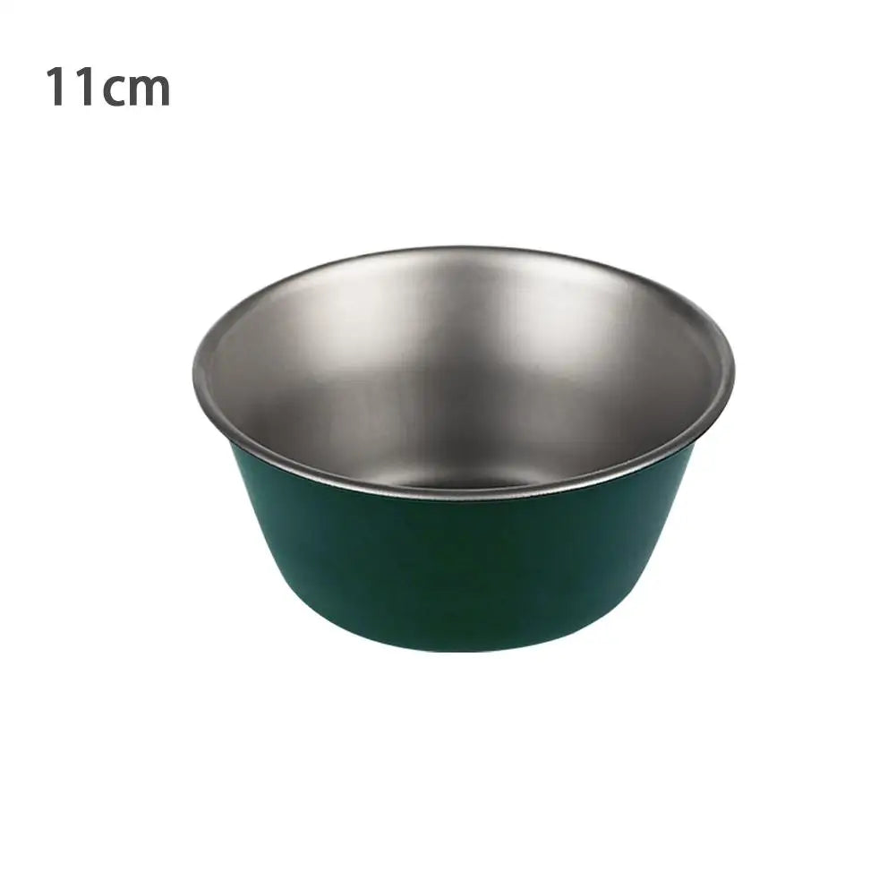 Titanium Alloy Camping Bowl – Ultralight Double Wall Outdoor Bowl