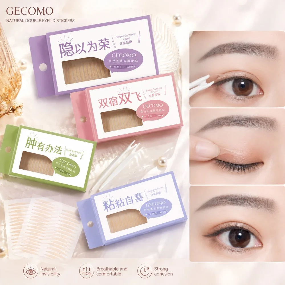 240 PCS Double Eyelid Tape Stickers – Invisible Natural Lift