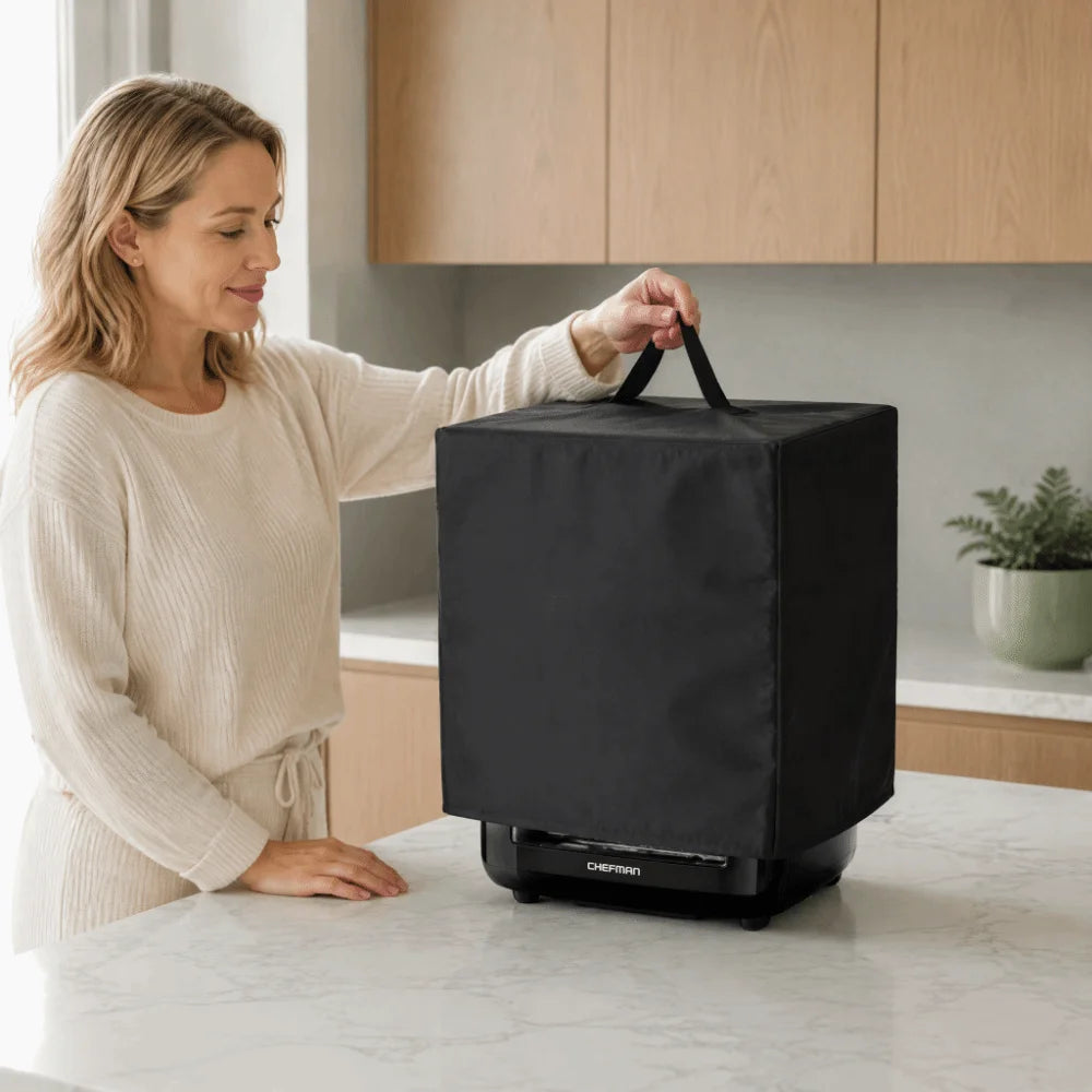 Waterproof Air Fryer Dust Cover – 420D Oxford Cloth & Handle