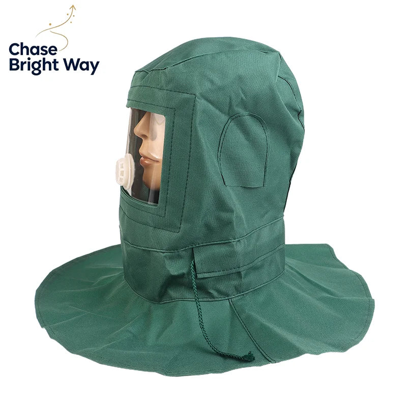 Canvas Sandblasting Hood – Windproof Anti-Impact Face Cover