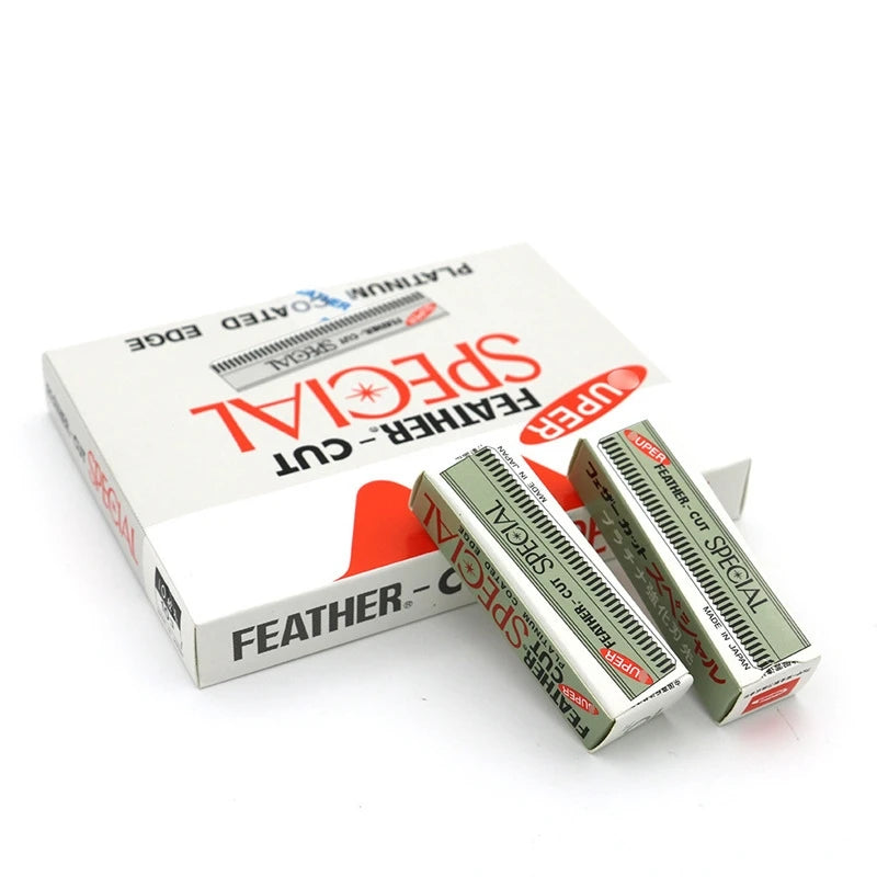 Stainless Steel Eyebrow Razor Blades – 10/50/100 Pack Trimmer
