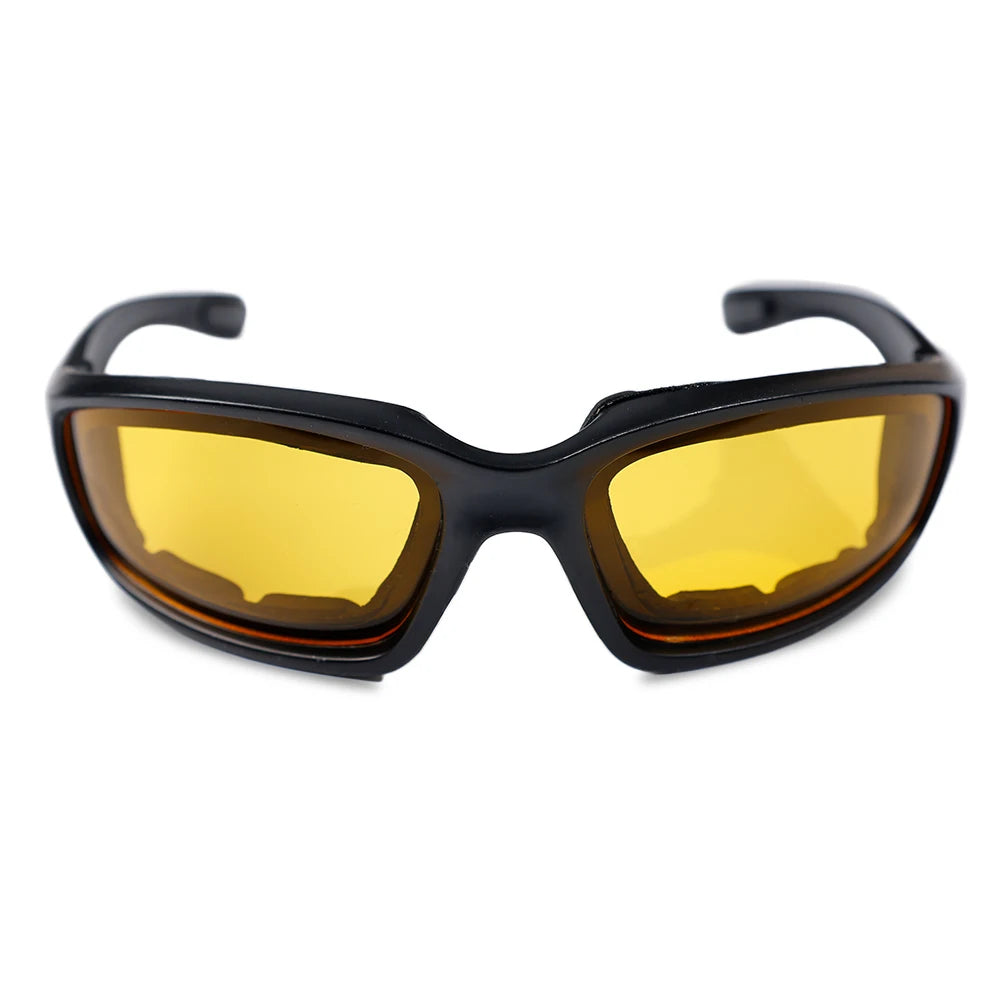 Yellow Lens Riding Goggles – Anti-UV Outdoor Sports Sunglasses