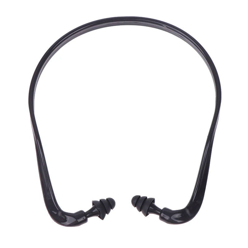 Head-Mounted Noise Reduction Earmuffs – Soft TPE Ear Protector