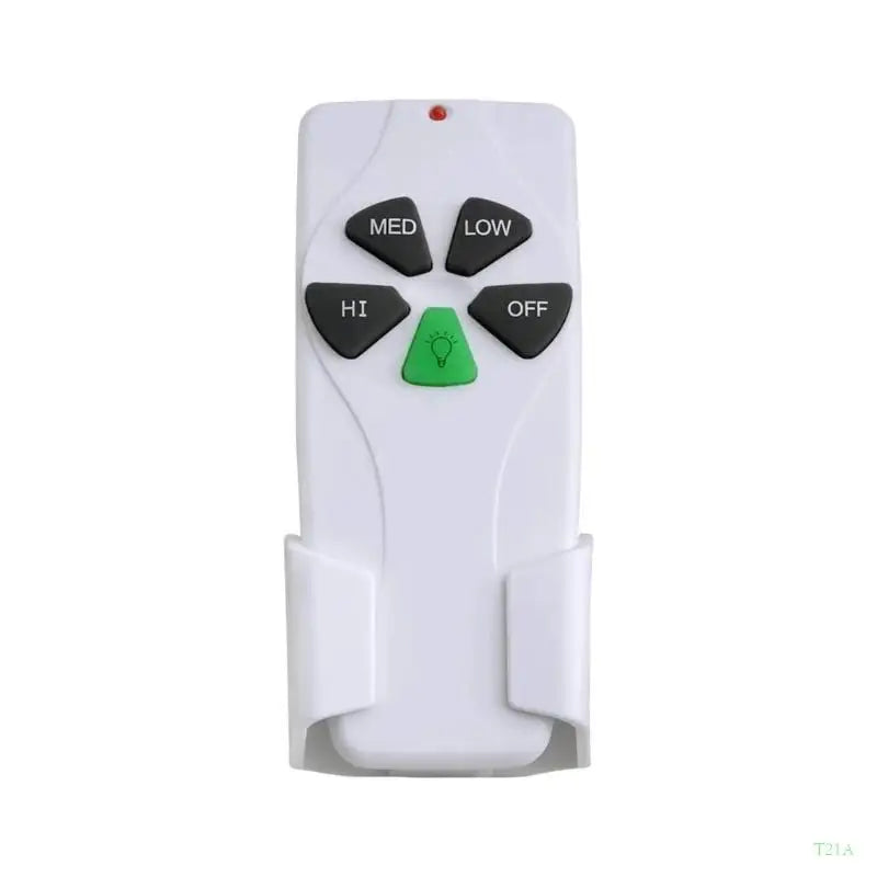 T21A Ceiling Fan Remote – 3-Speed & Light Dimmer Control