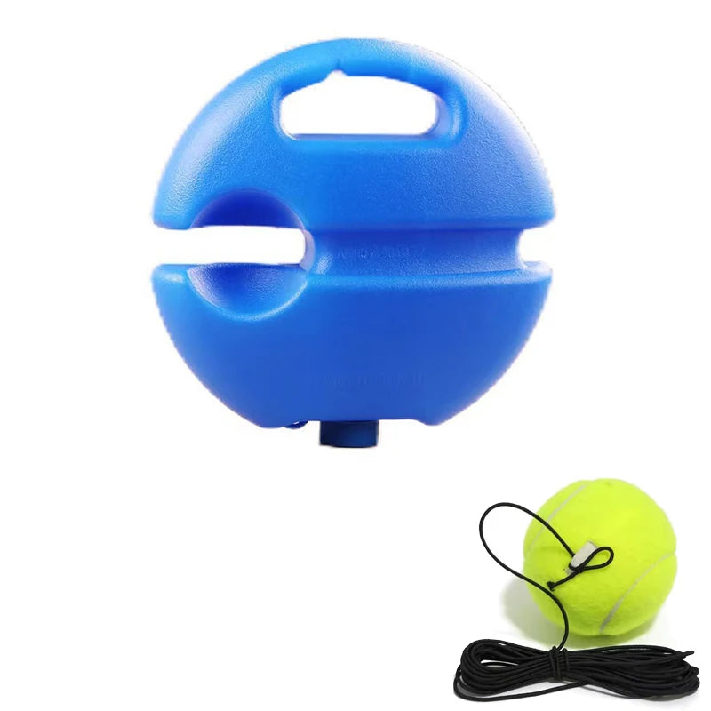 Tennis Rebound Trainer – Solo Practice Base, Elastic Rope & Ball