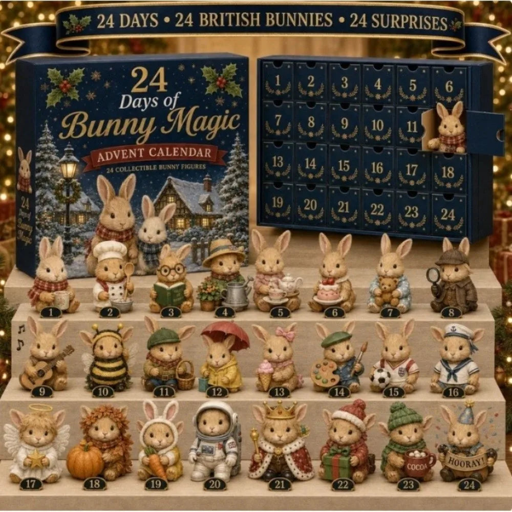 24-Day Christmas Advent Calendar 2026 – Collectible Figurines