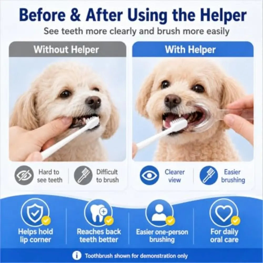 T-Shape Oral Mouth Expander – Kids & Pet Teeth Brushing Aid