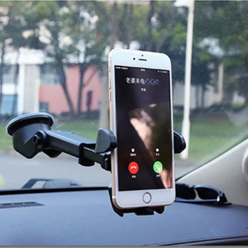 Universal Car Phone Mount – 360° Windshield Dashboard Holder