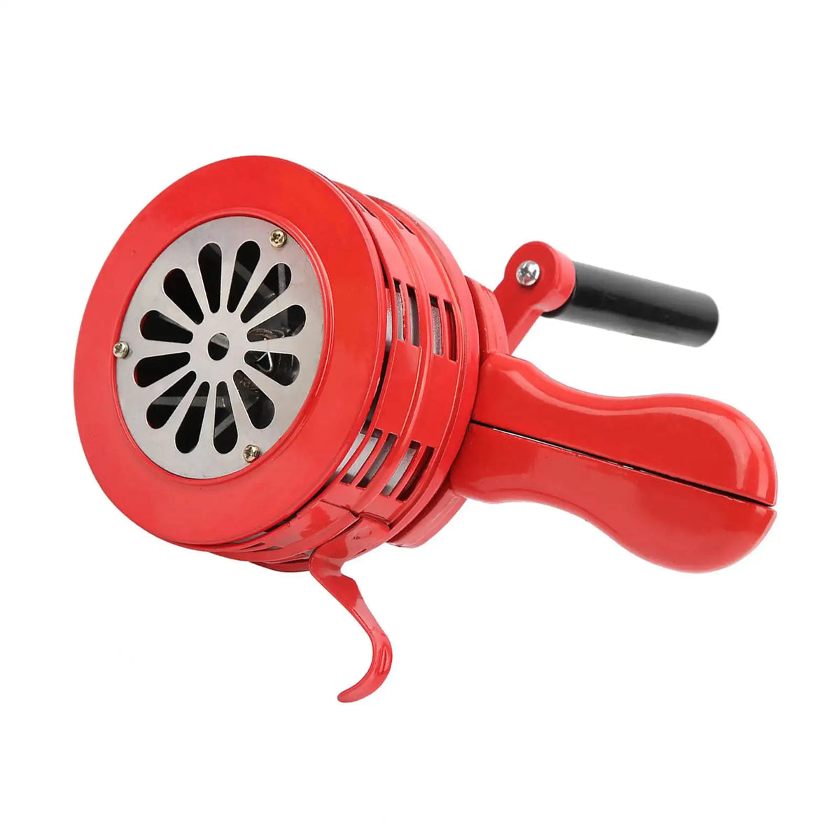 Hand Crank Siren – 120dB Portable Metal Manual Alarm
