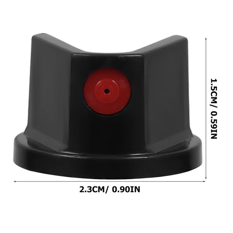 10-Pack Fat Dot Spray Paint Caps – Graffiti Aerosol Nozzles