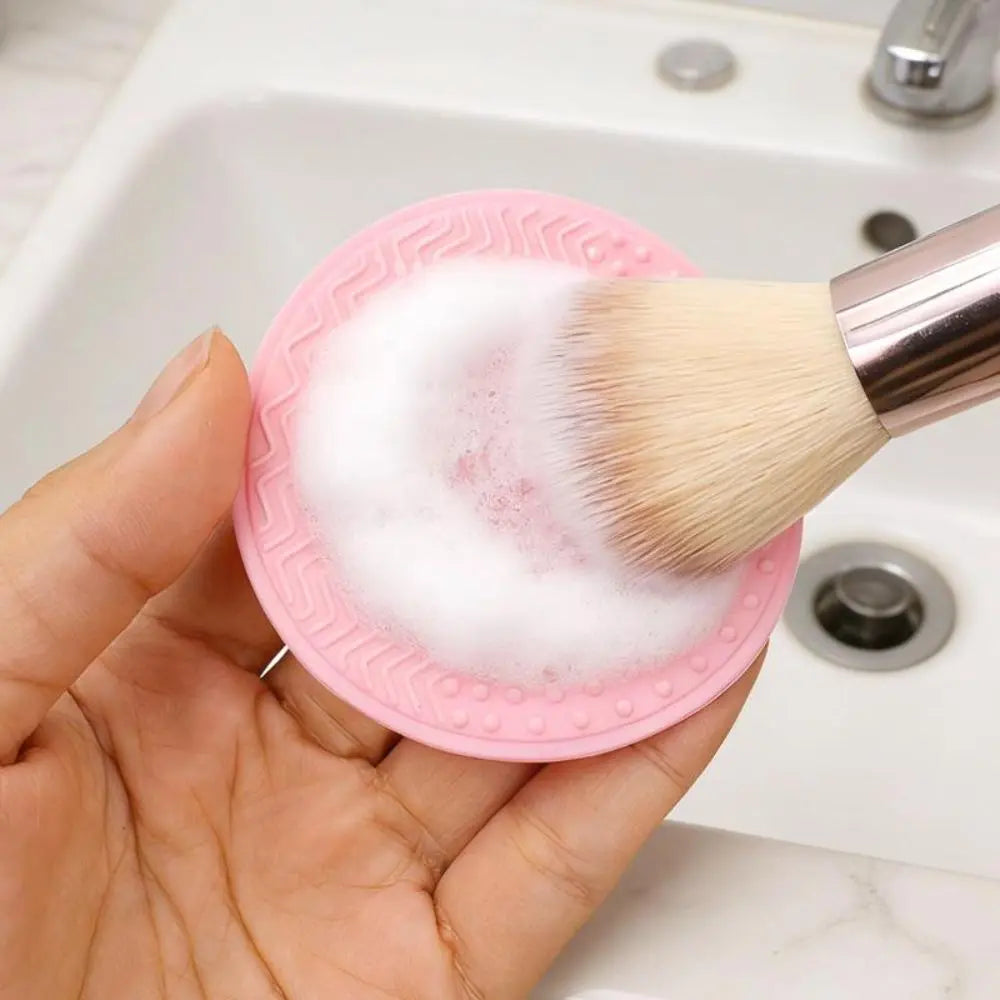 Makeup Brush Cleaner Soap & Silicone Mat – Deep Clean Set
