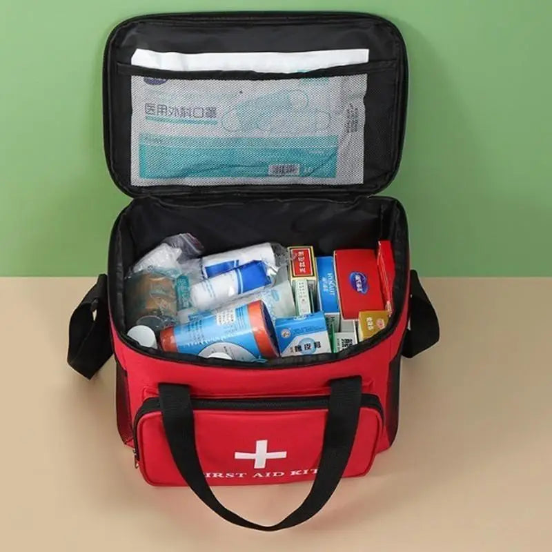 Waterproof Oxford First Aid Kit Bag Organizer | Home & Outdoor