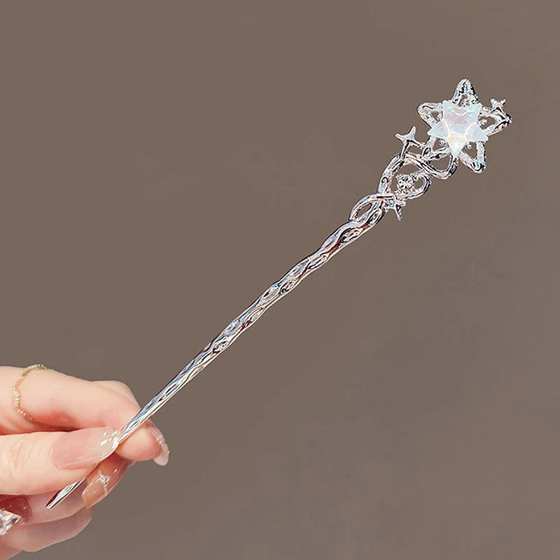 Vintage Chinese Handmade Hair Stick – Elegant Alloy Hairpin