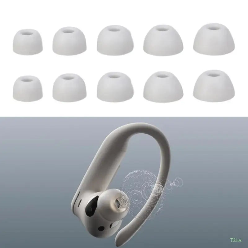 Silicone Ear Tips for Pro2 Earbuds – 5 Pairs Replacement