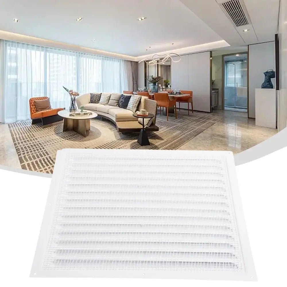 Aluminum Alloy Air Vent Grille Cover | Wall & Ceiling Duct Screen