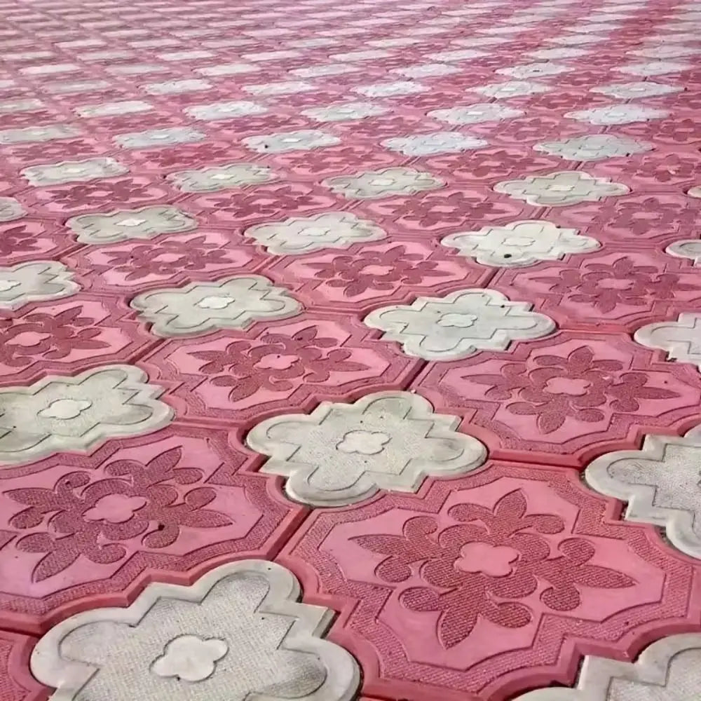 DIY Flower Stepping Stone Mould Set – Reusable Concrete Paver