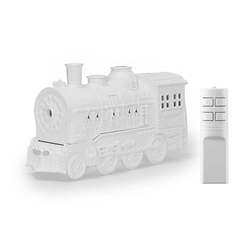 Vintage Train Humidifier & Aromatherapy Diffuser | LED Ambient