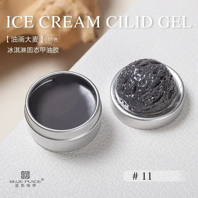 Handaiyan 64 Colors Solid Nail Polish Gel – Ice Cream Texture