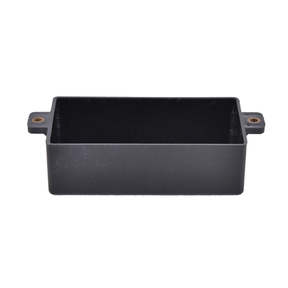 Black Plastic Sealed Humbucker Pickup Cover for Guitar