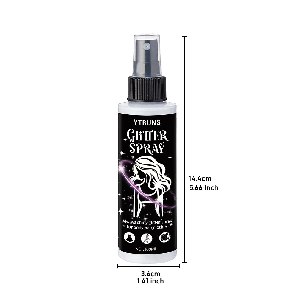 SAMMY Glitter Highlighter Body Spray – Festival Shimmer Mist