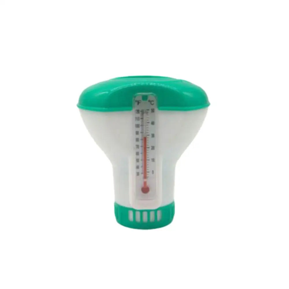 Pool Floating Chlorine & Bromine Dispenser with Thermometer