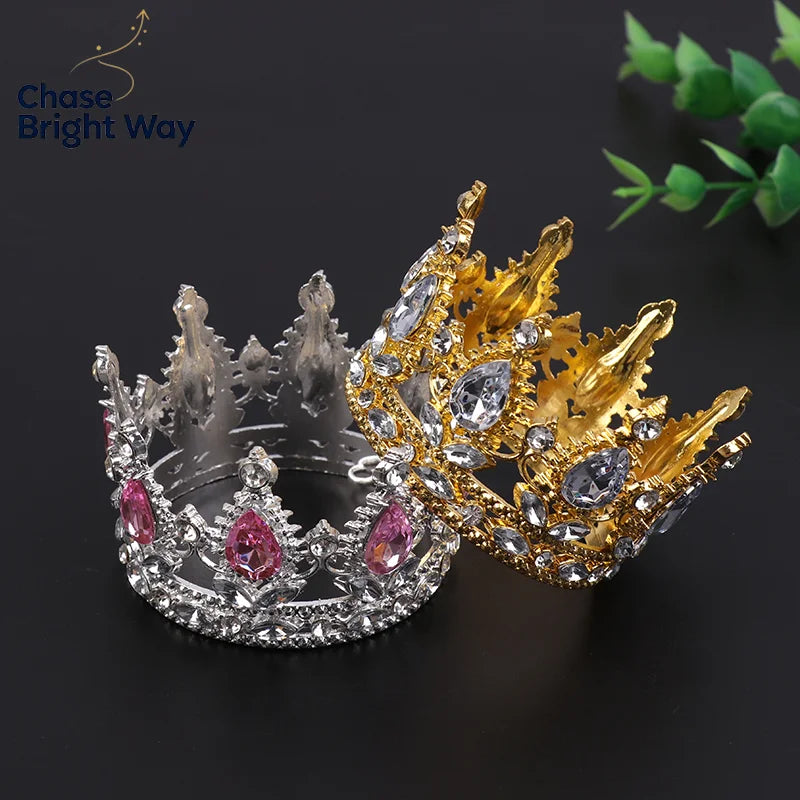Retro Metal Crown for Cotton Dolls – Mini 1/12 Doll Tiara