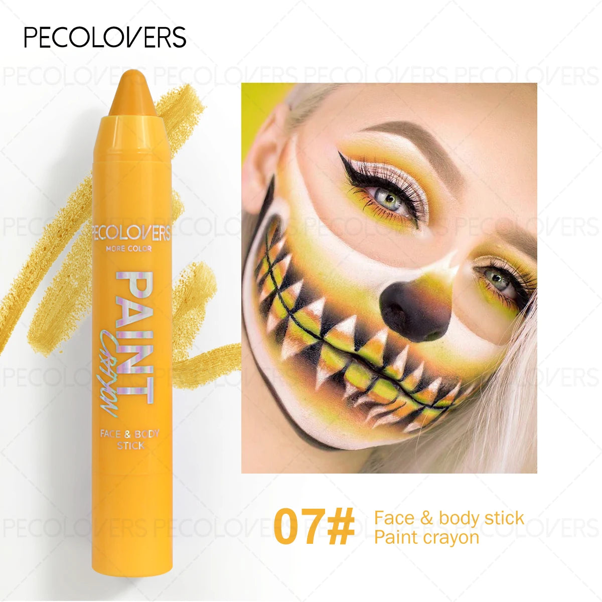 Face & Body Paint Sticks – Waterproof Assorted Colors Halloween