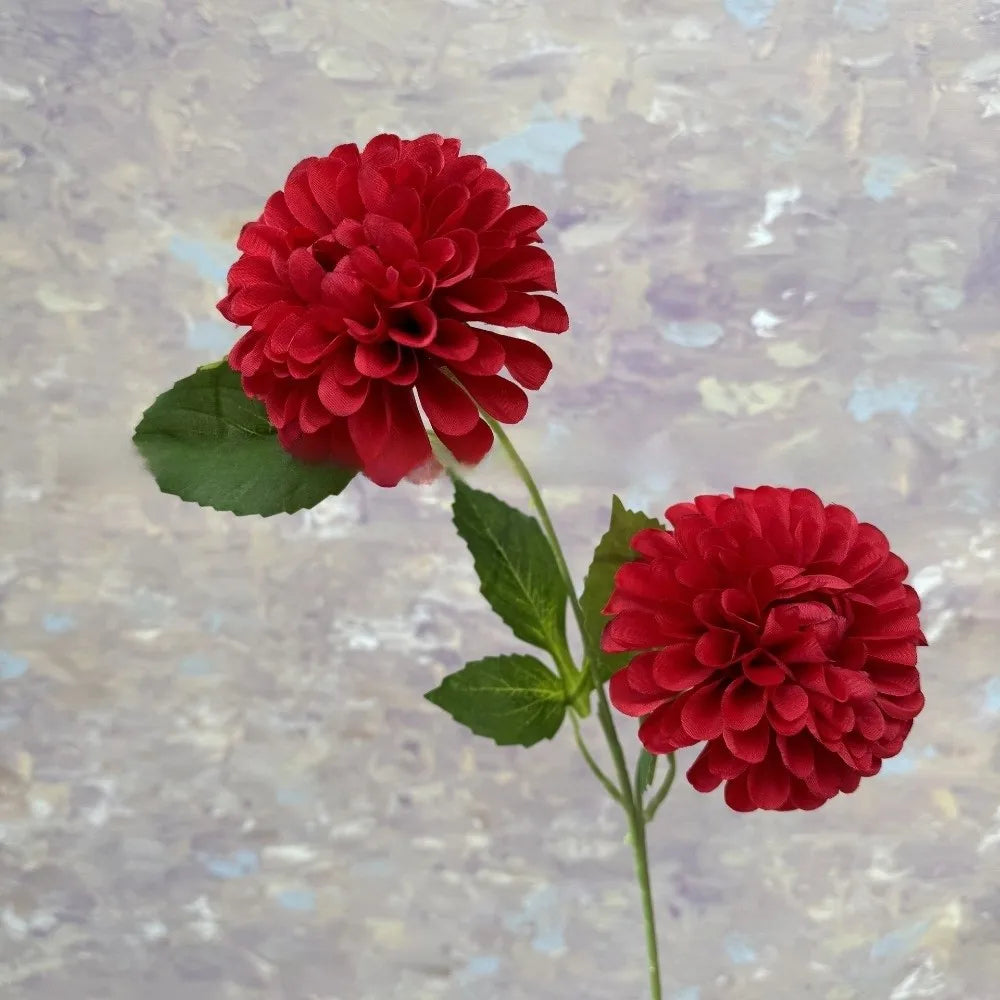Silk Artificial Dahlia Chrysanthemum Bouquet – Faux Home Décor