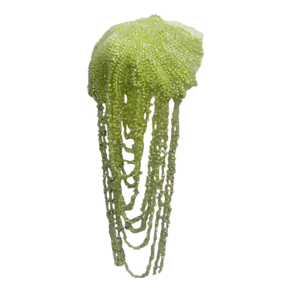 Crystal Bead Fringe Embroidery Patch – Tassel Sewing Appliqué