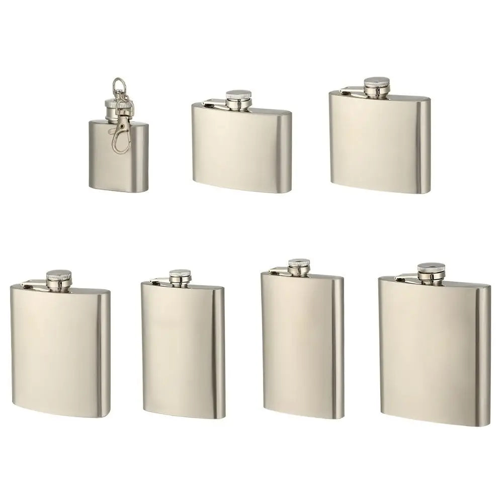 Stainless Steel Hip Flask – Leakproof Portable Liquor Flask