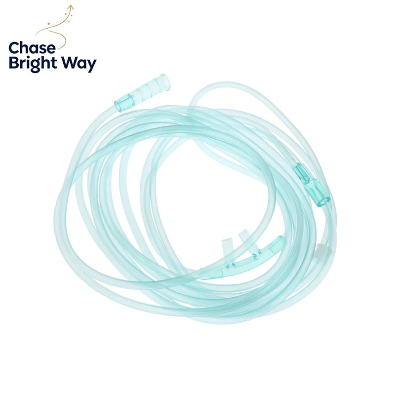 Nasal Cannula Oxygen Tubing 1.5–5m | Disposable Plastic