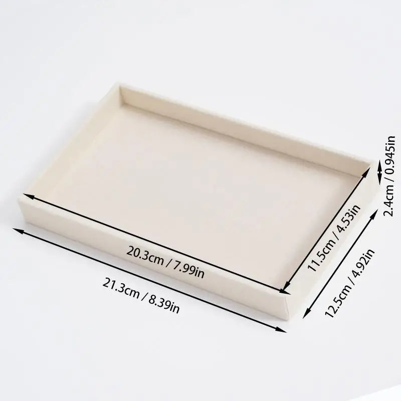 Velvet Jewelry Storage Box – Earrings, Rings & Necklace Tray
