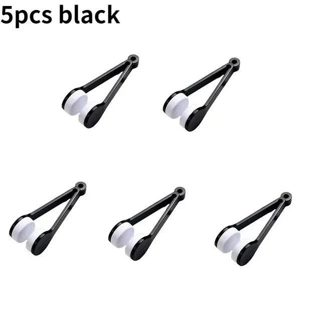Two-Side Microfiber Glasses Cleaning Brush | Portable Lens Cleaner
