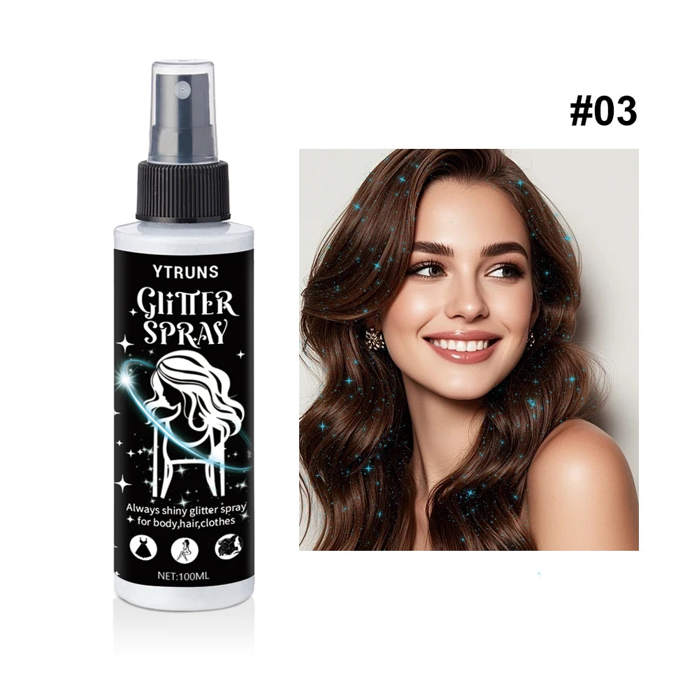 SAMMY Glitter Highlighter Body Spray – Festival Shimmer Mist