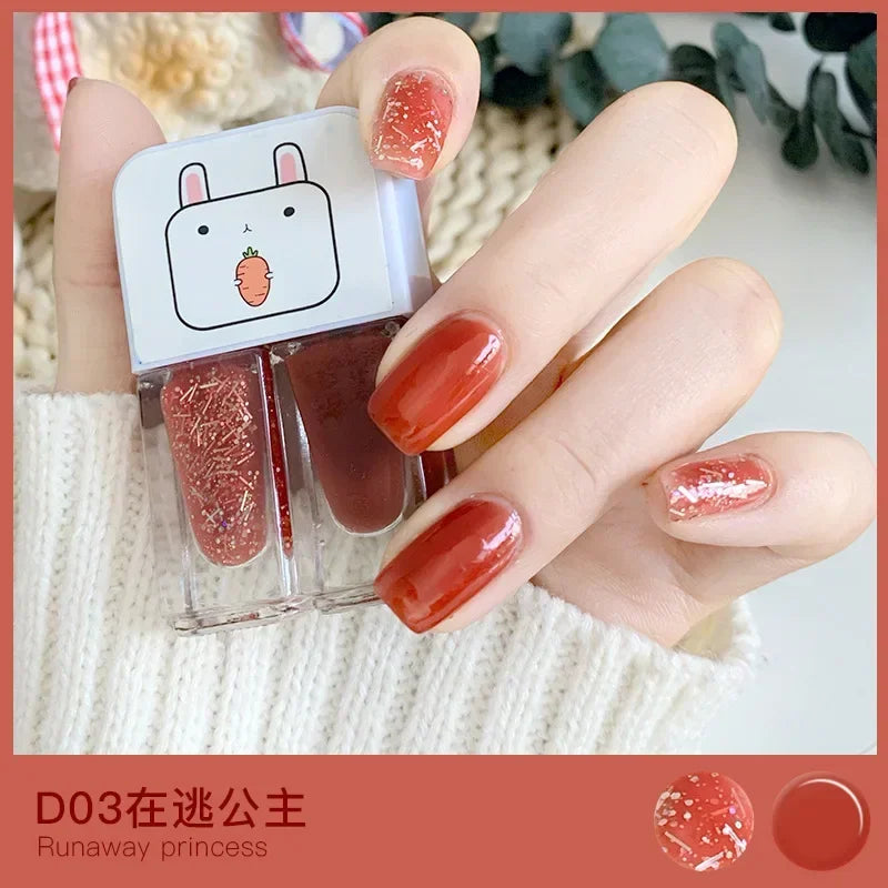 Handaiyan Jelly Nude Gel Nail Polish – 8ml UV & LED, 41 Colors