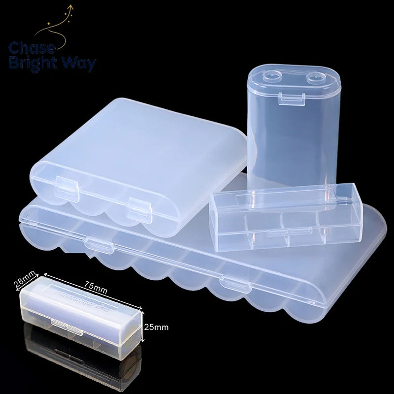 21700 Battery Storage Case – 1/2/4/8 Slot PP Plastic Box