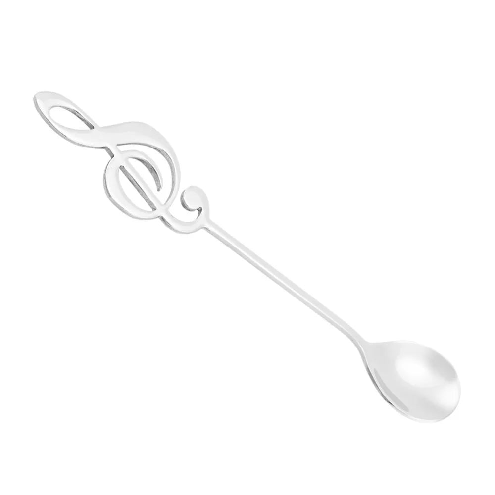 Musical Note Coffee Spoons Set of 5 | Stainless Steel