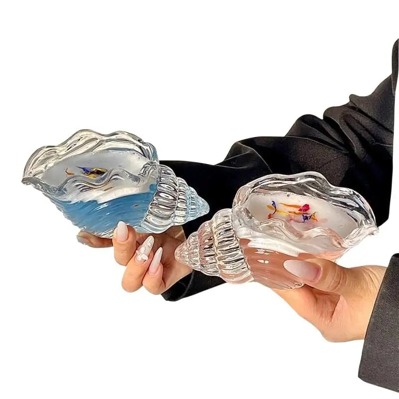 Conch Cocktail Glass – Coastal Creative Glassware for Drinks