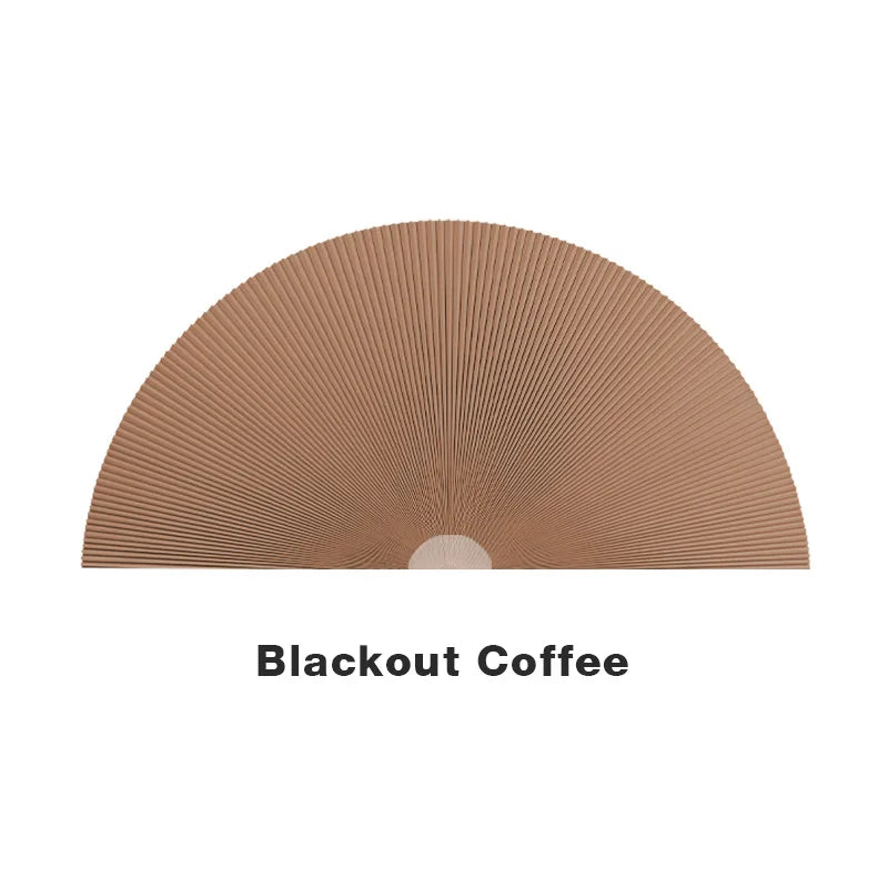 Semi-Circular Honeycomb Blinds | Arched Window Light Filtering Shade